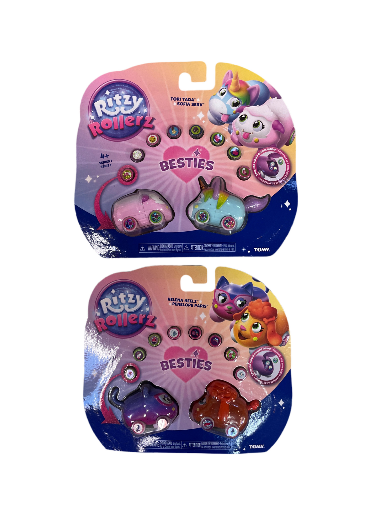 (12kr) Ritzy Rollerz 2-pak bil som dyr