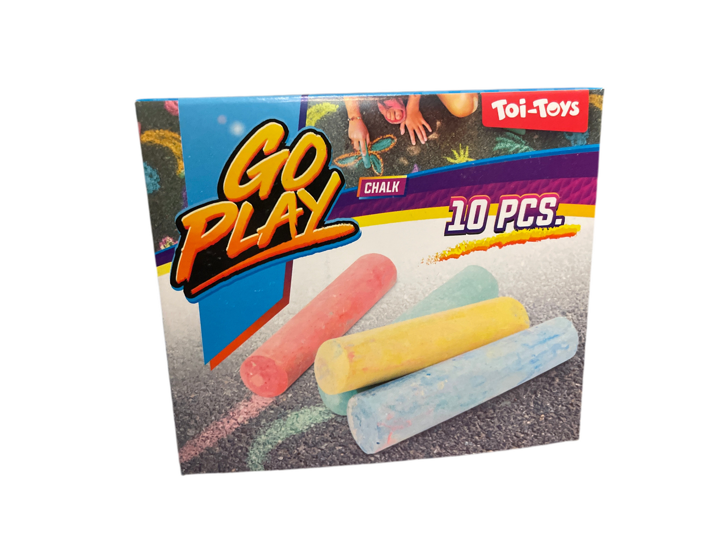 (6kr) 10-pak vejkridt