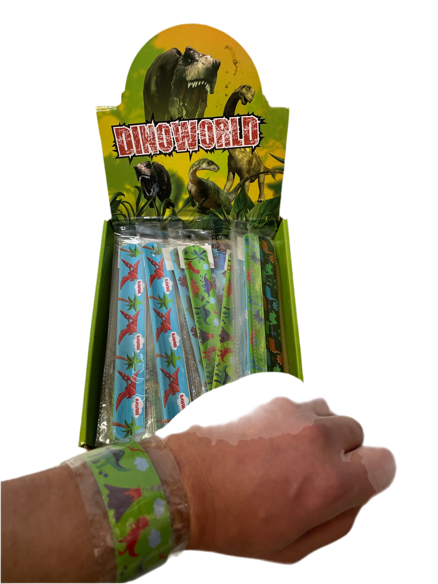 (2kr) Snaparmbånd DINO