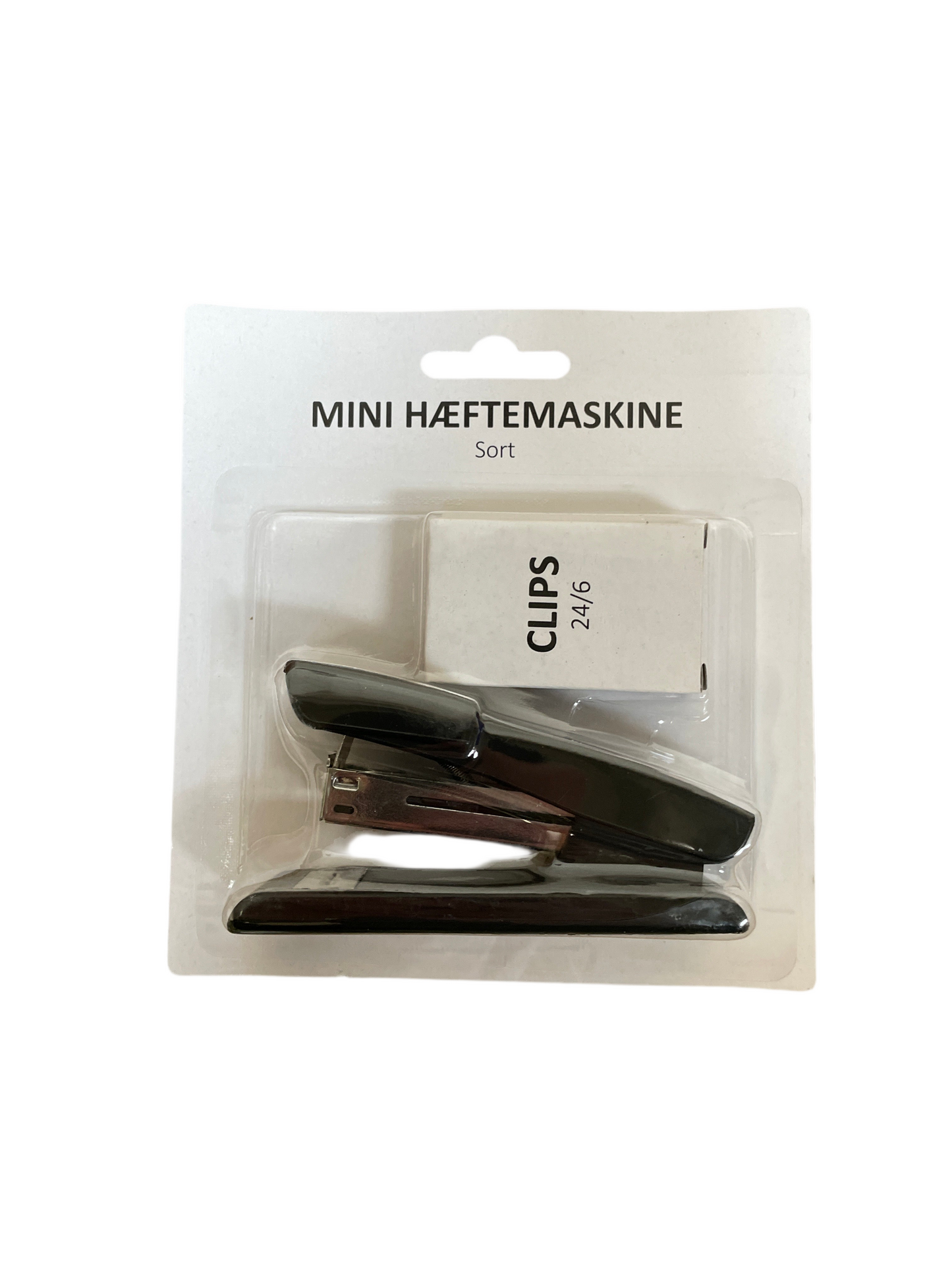 (4kr) (FØR 6kr) Hæftemaskine sæt