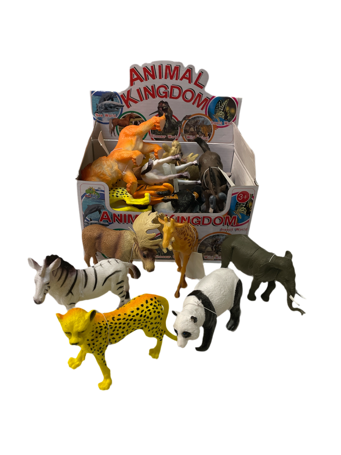 (8kr) Vilde dyr 16-17cm