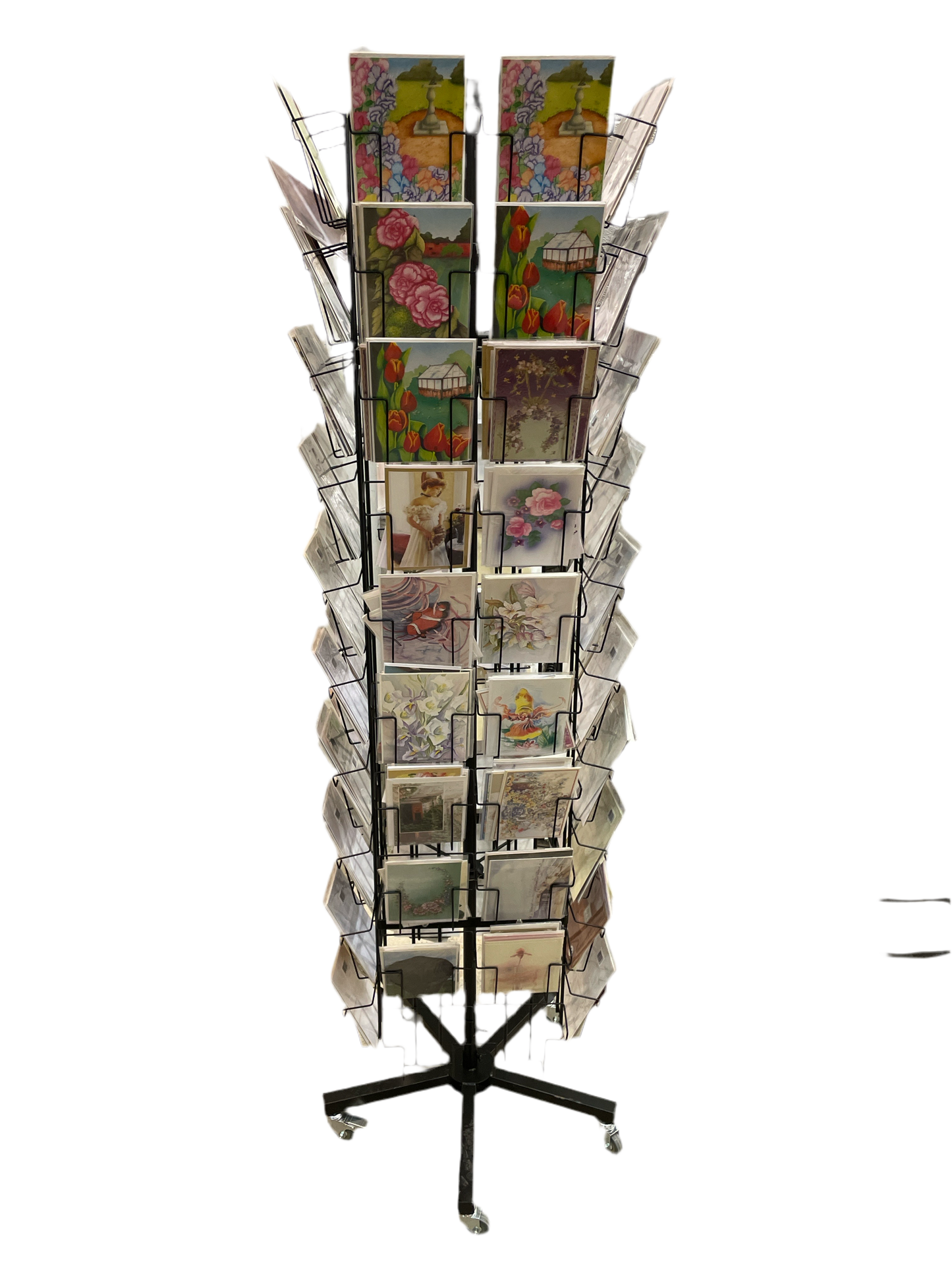 (700kr) (FØR 1200kr) Kortstativ inkl 800 kort m/kuvert