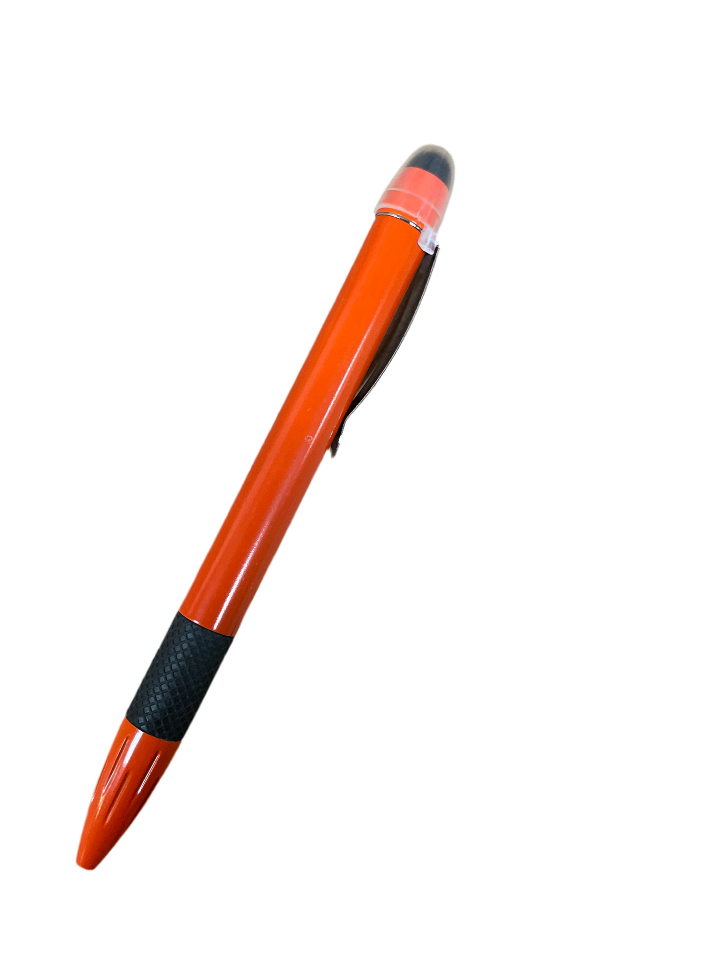 (1,2kr) Kuglepen m/stylus ORANGE