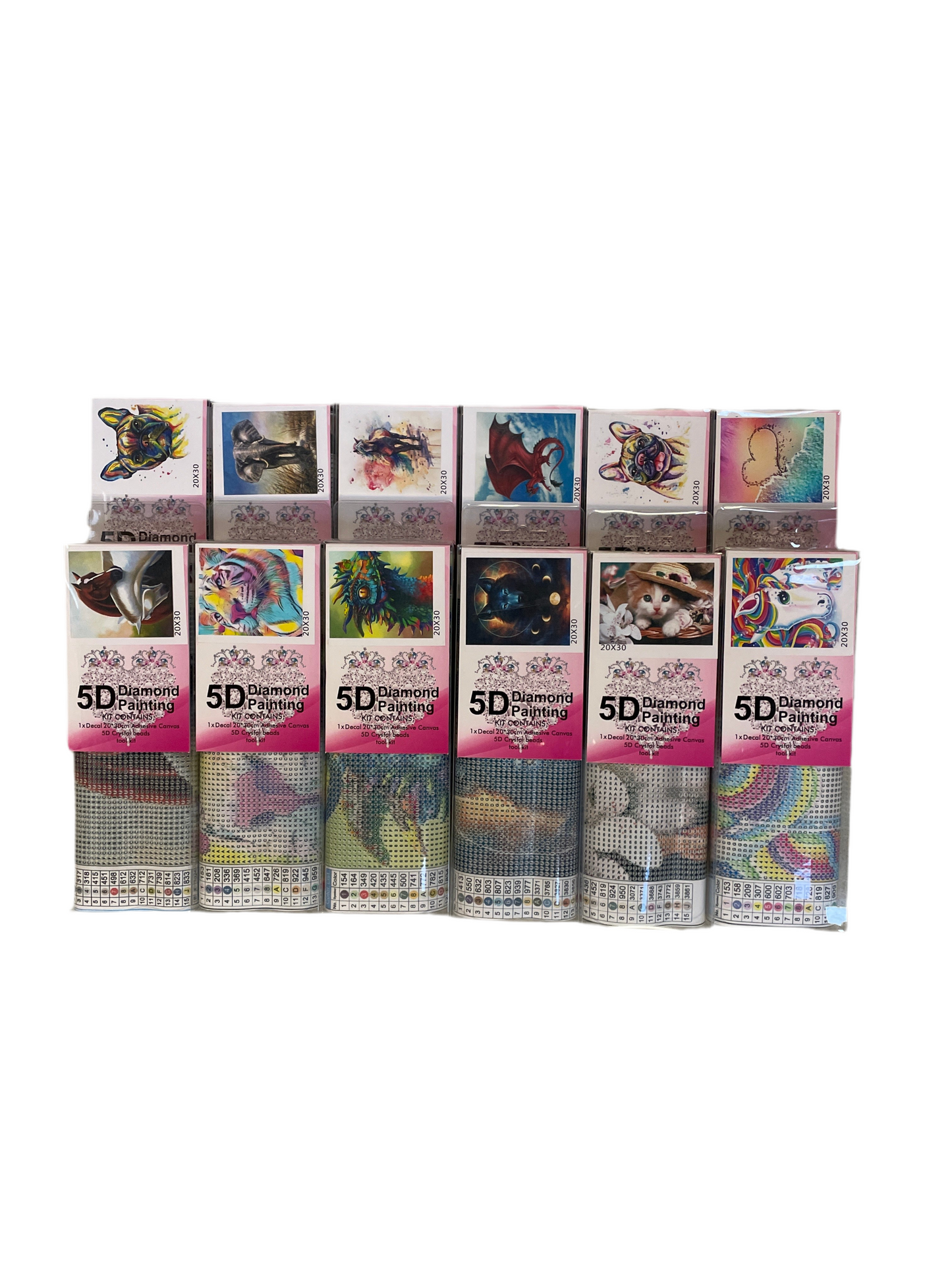 (18kr) Diamond Painting 20x30