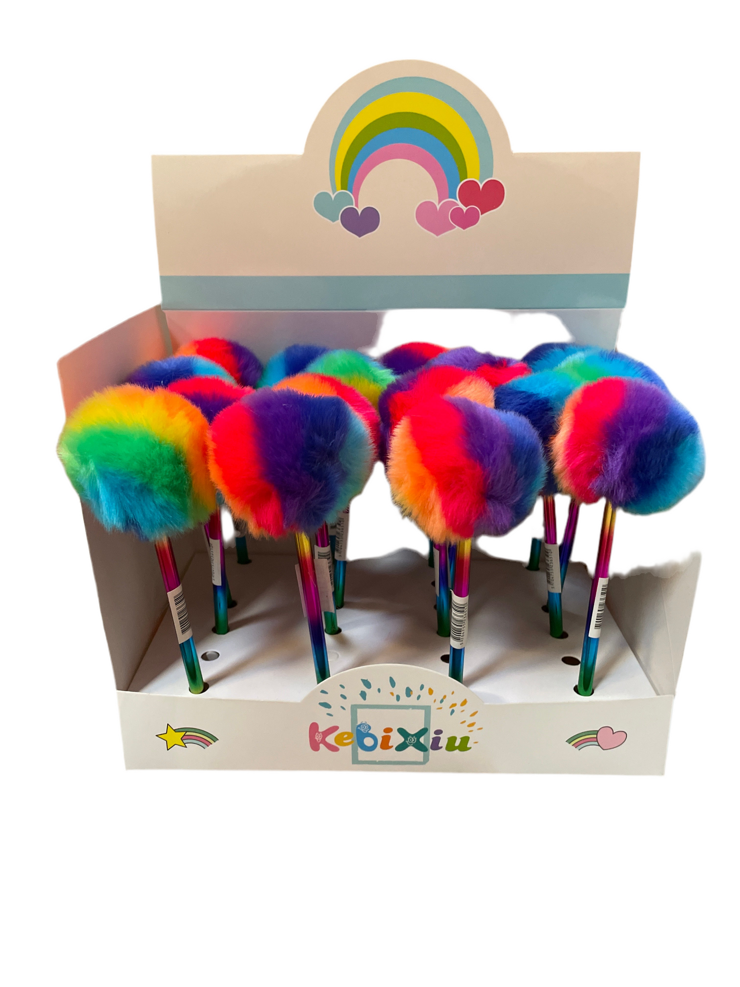 (6kr) Pen m/rainbow-topper