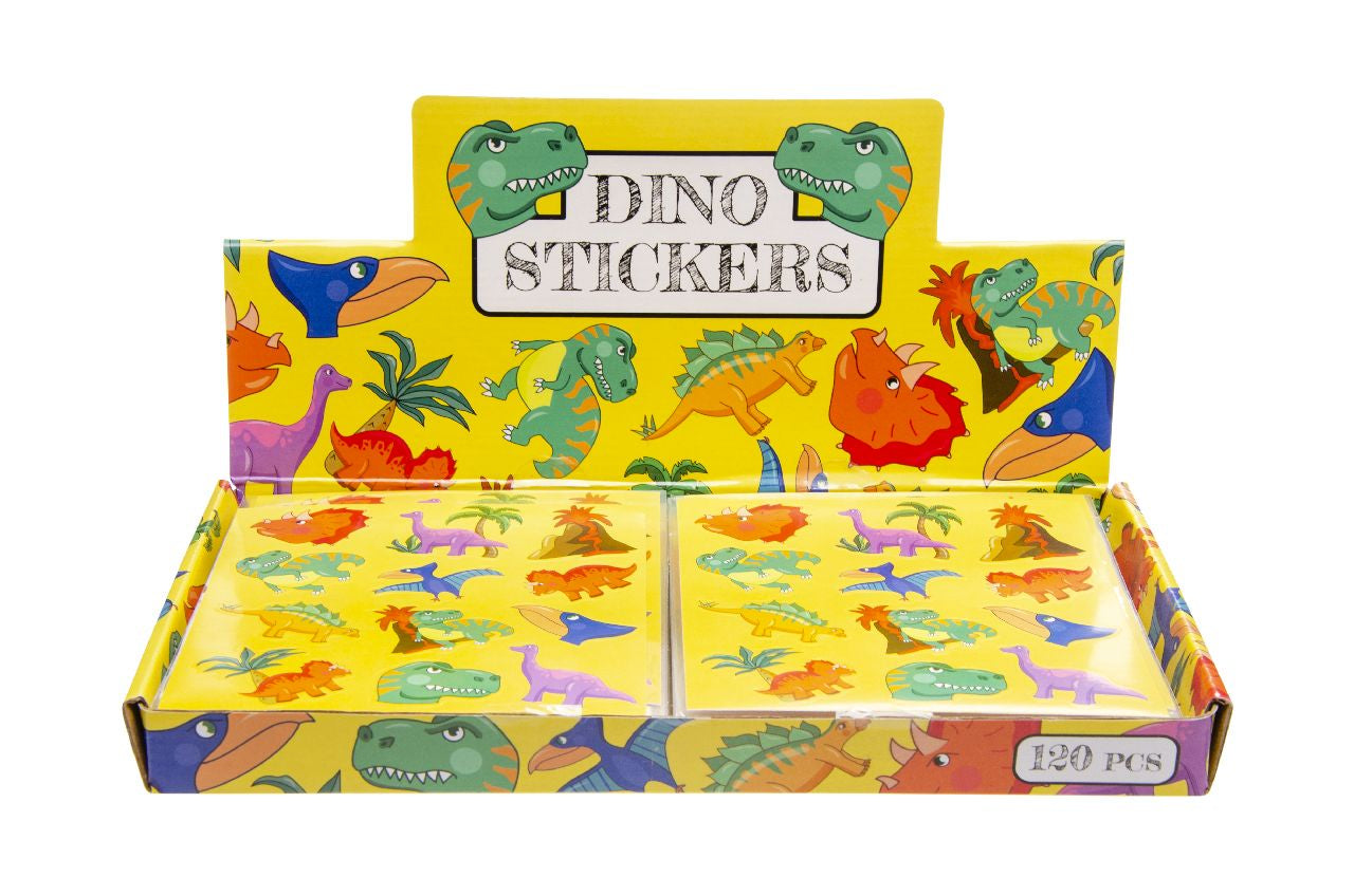 (1,2kr) Stickers DINO