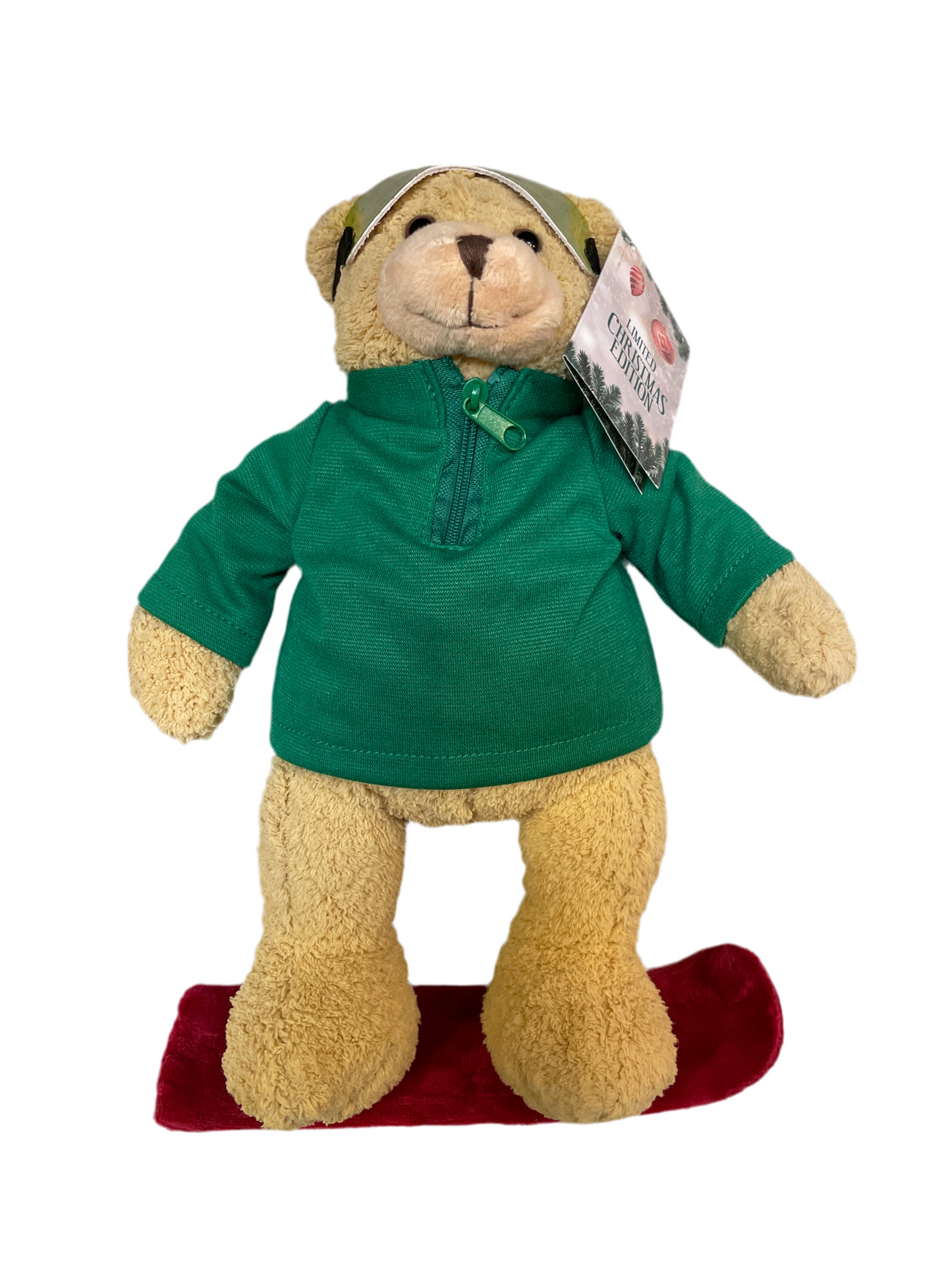 (20kr) Plysbamse på snowboard Limited edition