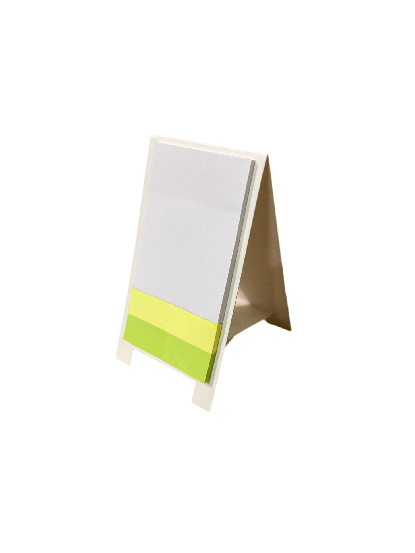 (1,2kr) (FØR 2kr) Sticky notes som A-skilt