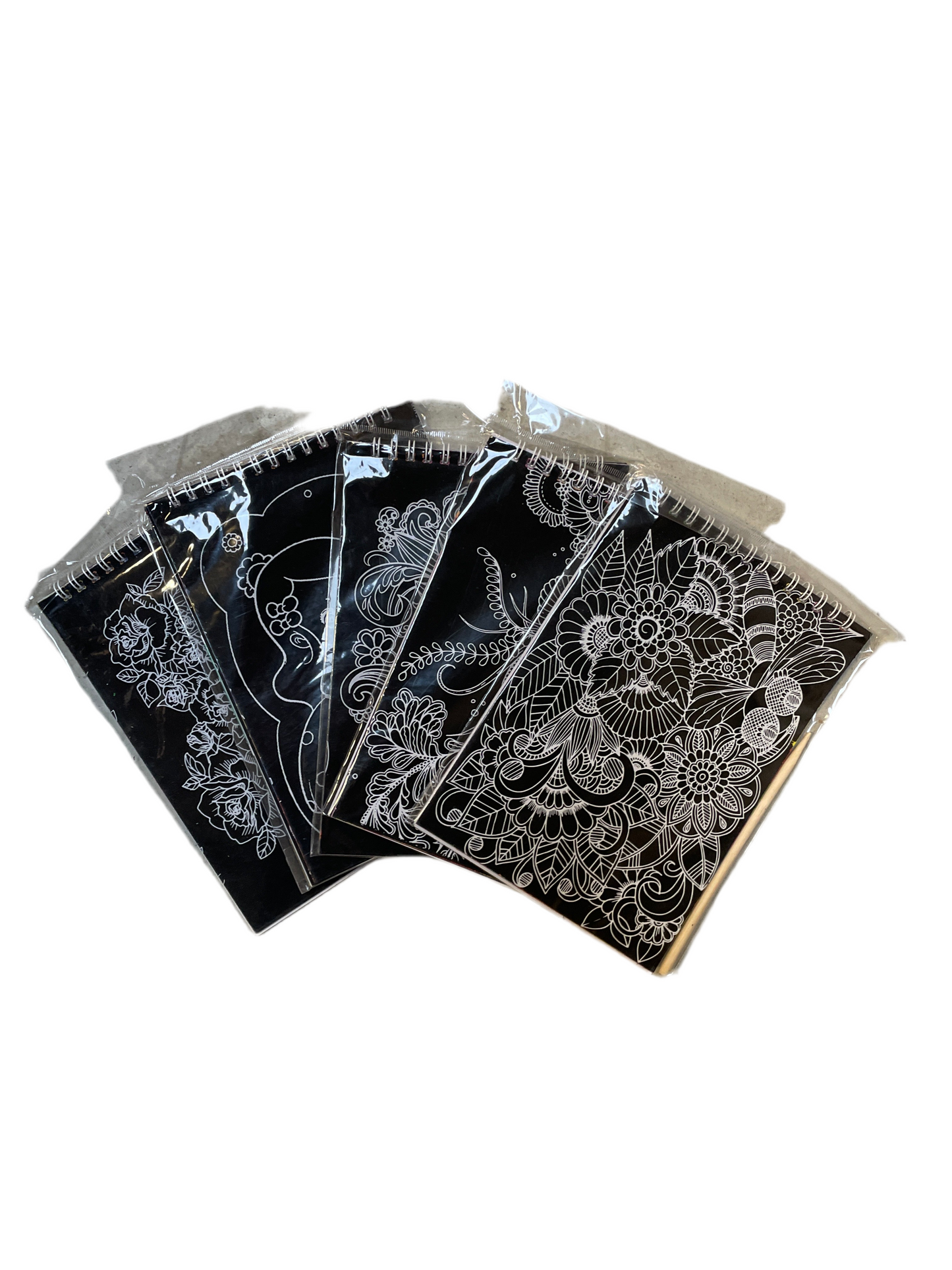 (6,4kr) A5 scratchblok m/10 ark