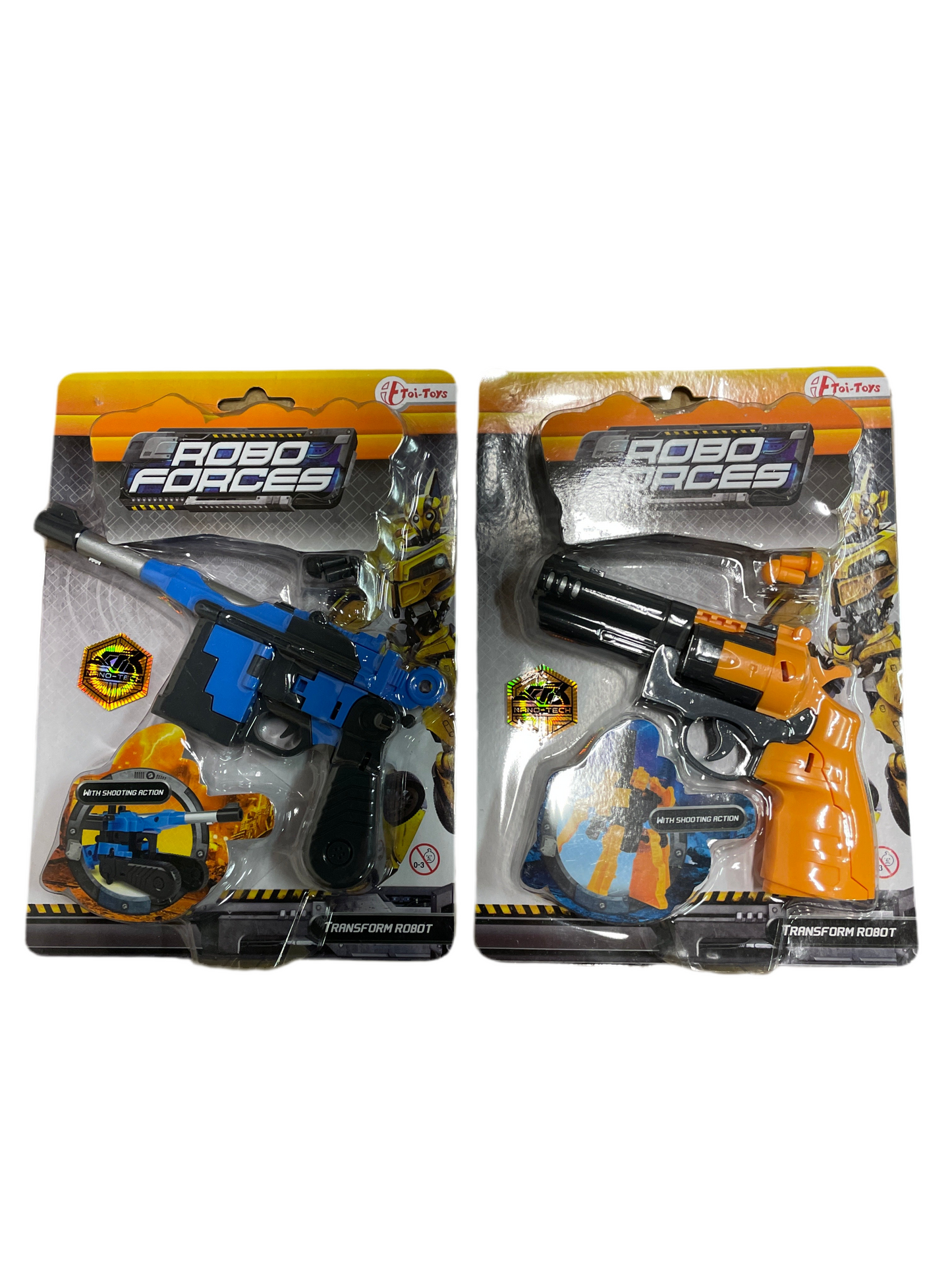(12,8kr) Robo Force 2i1 pistol+robot