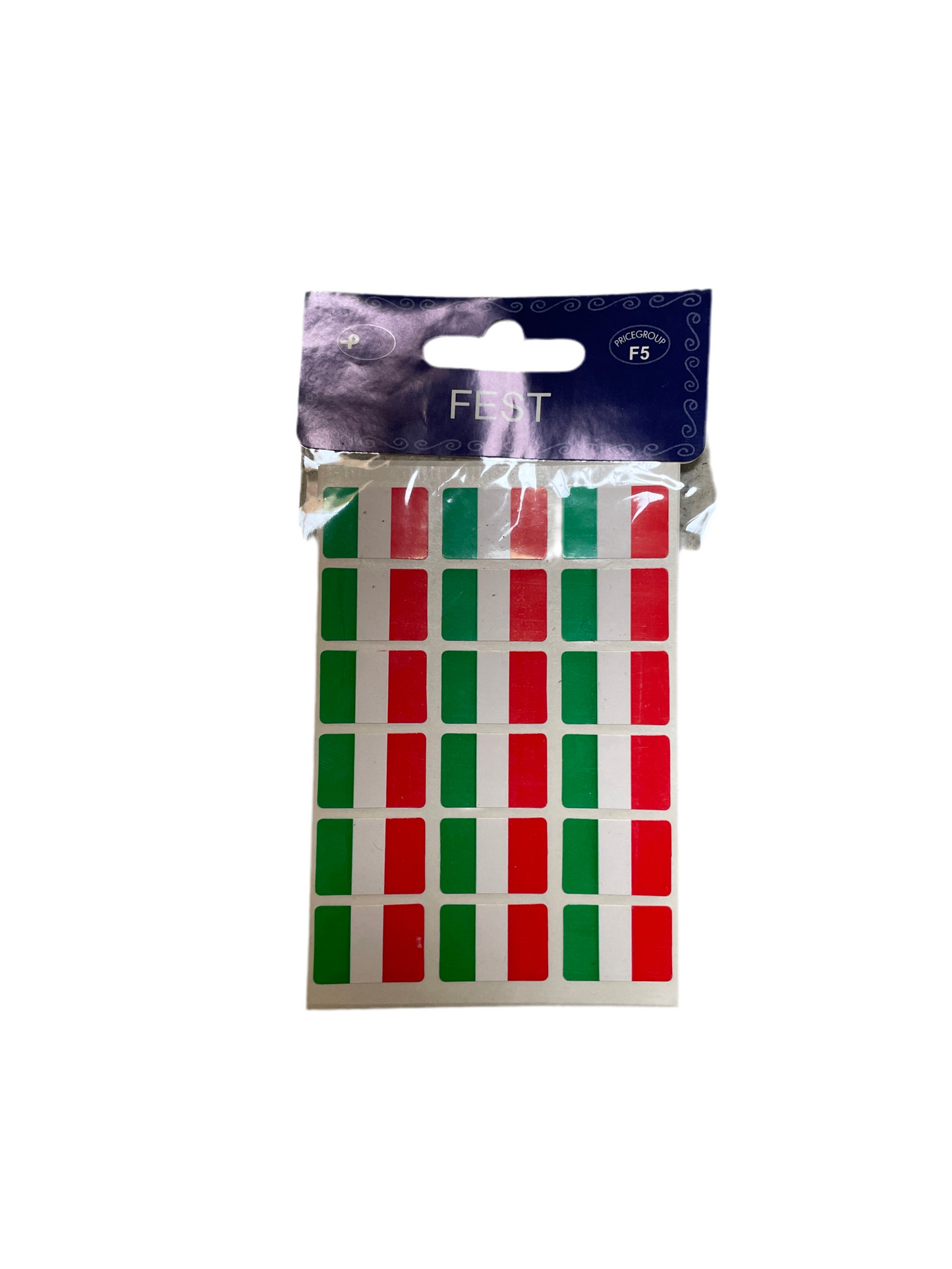 (2kr) Flag Italien oblater