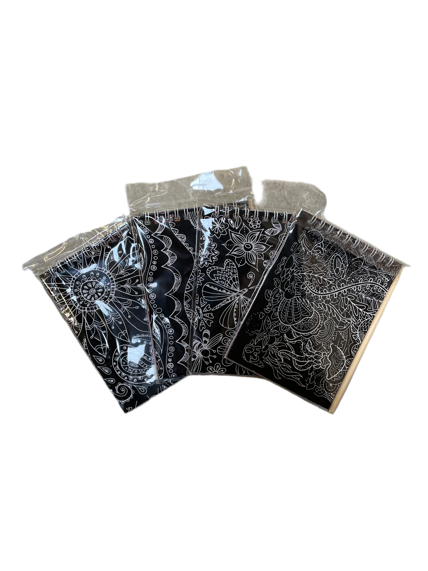 (4,8kr) A6 scratchblok m/10 ark