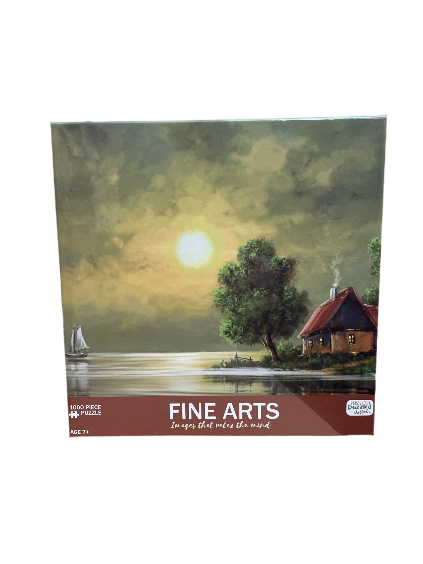 (20kr) Puslespil 1000 brikker "FINE ARTS"