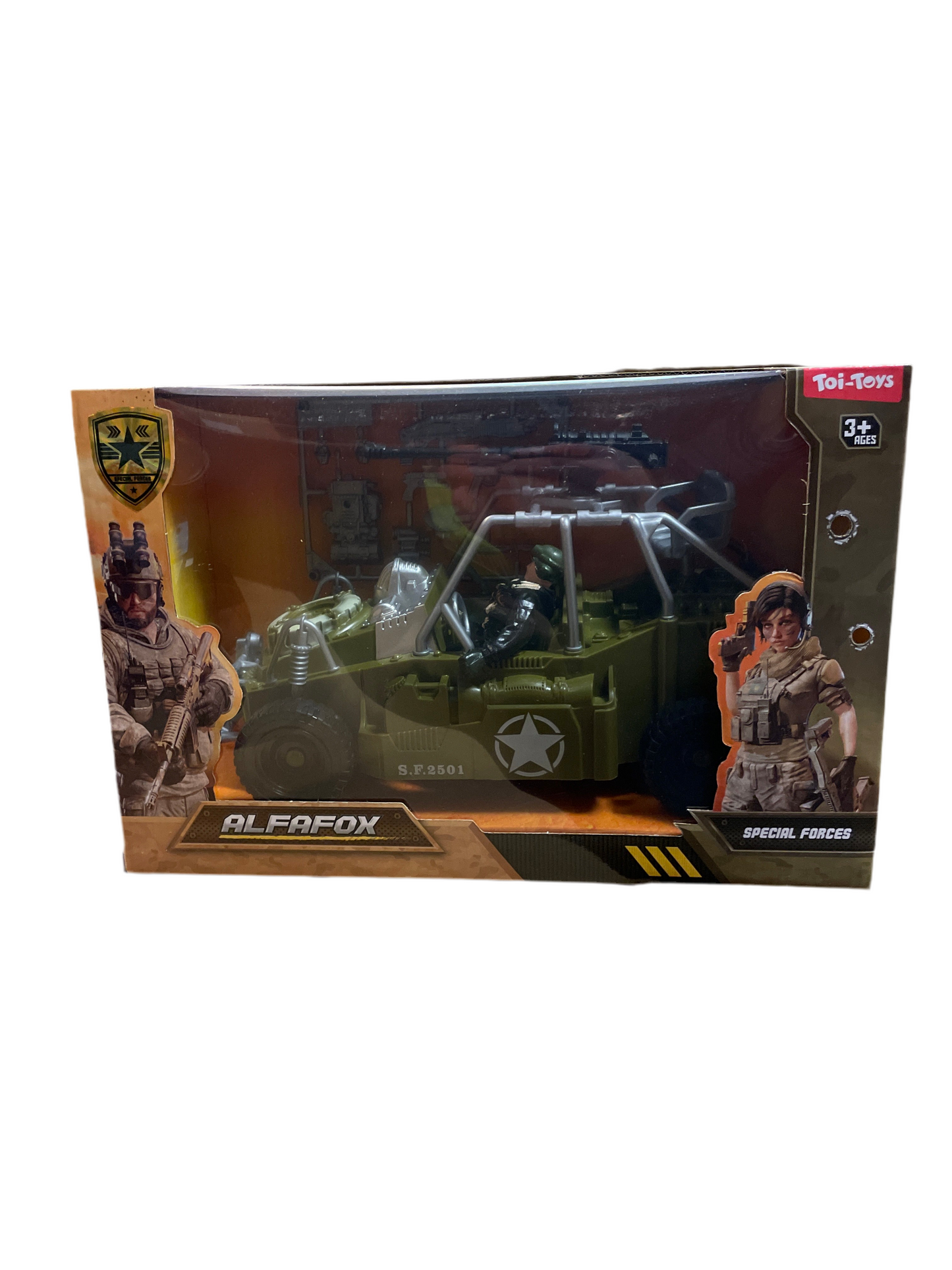 (36kr) Special Force sæt med bil