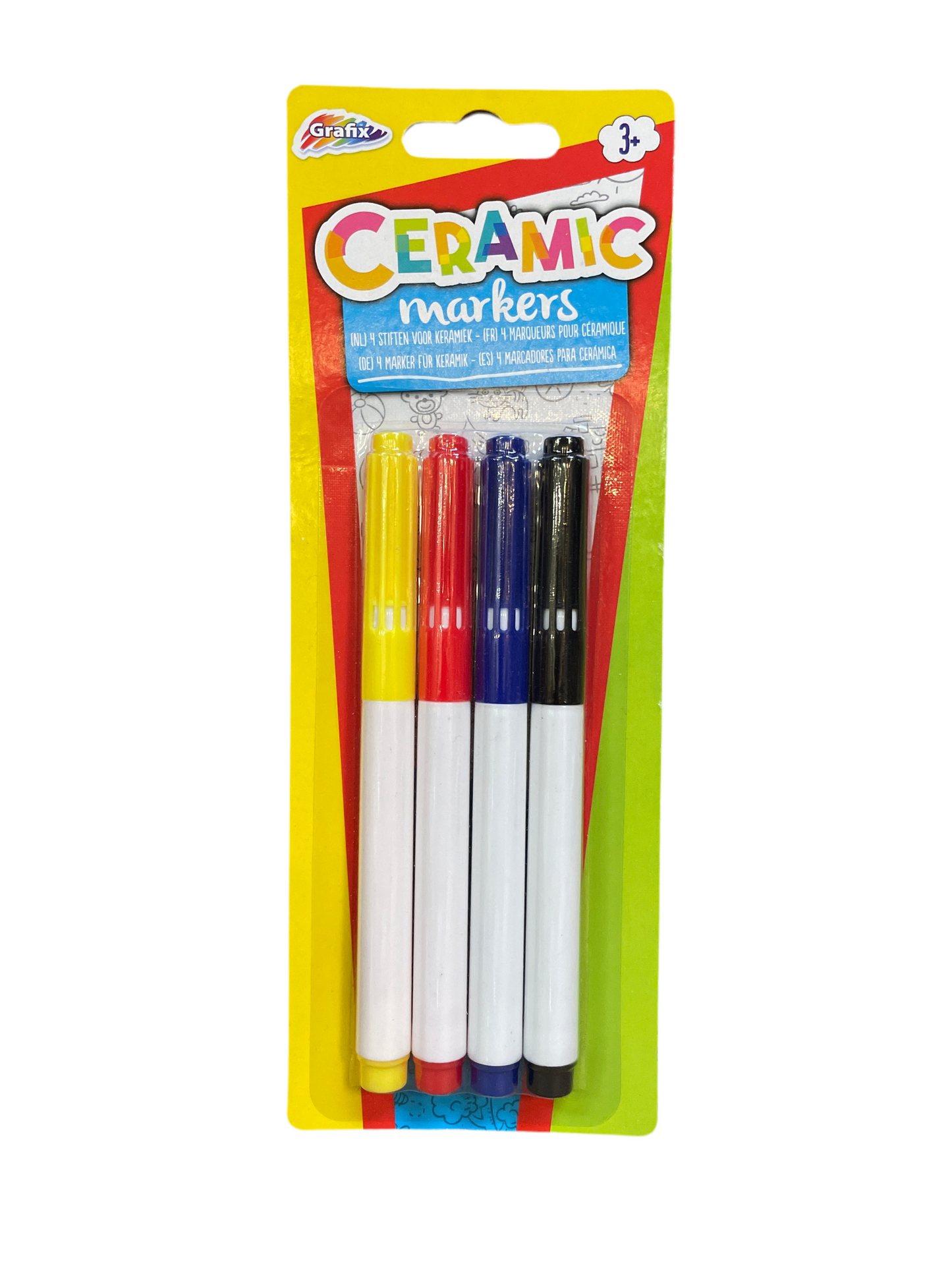 (4kr) Ceramic markers 4-pak