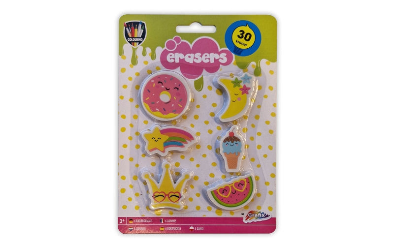 (4kr) 6-pak viskelæder