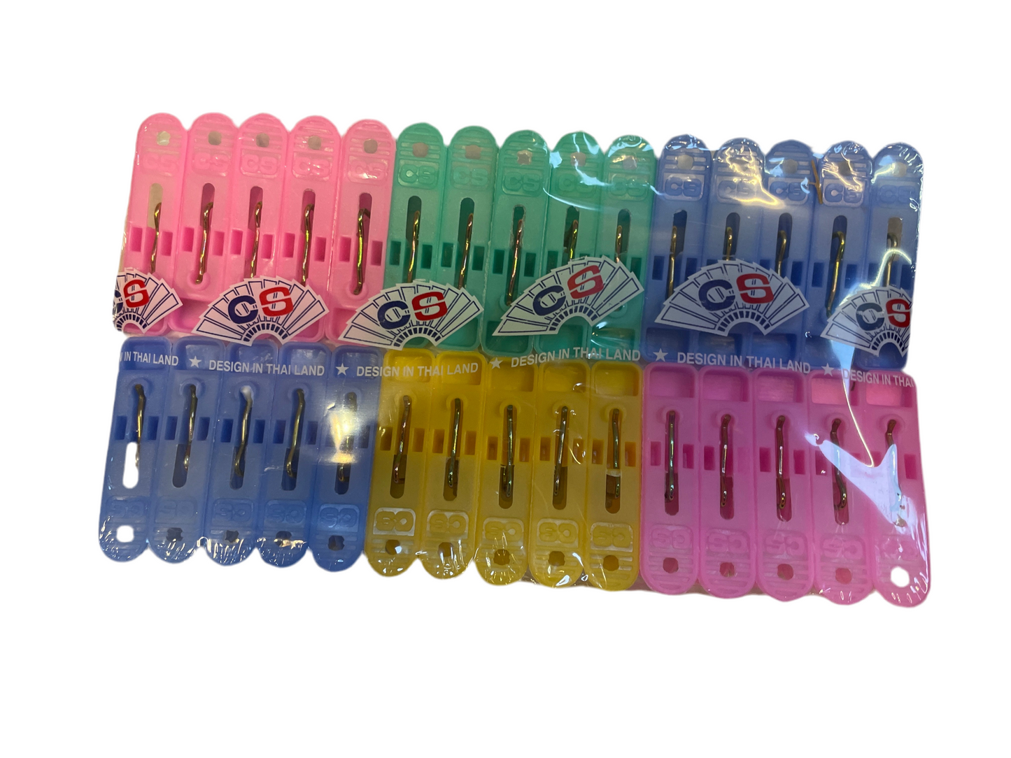 (5,2kr) Pakke m/ 30 klemmer