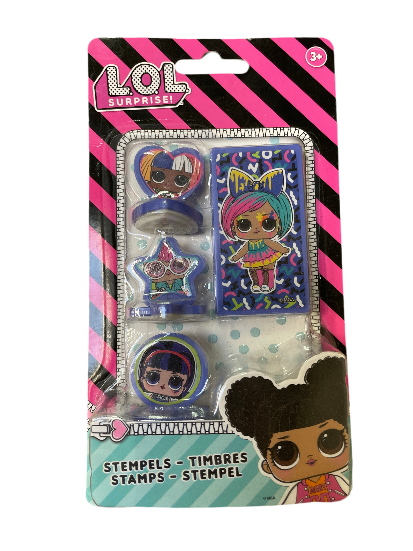 (8kr) LOL stempelsæt