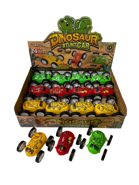 (4kr) Dino stuntbil med friktion