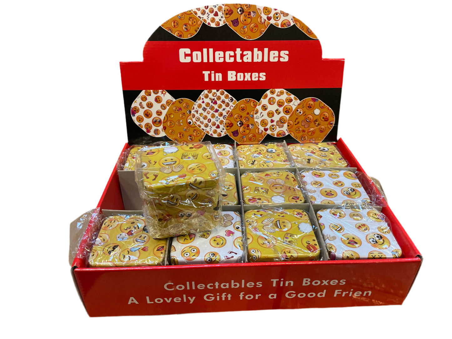 (6kr) Smiley tindåse