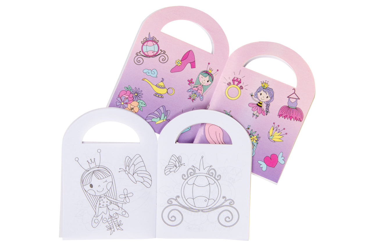 (2kr) Prinsesse malebog