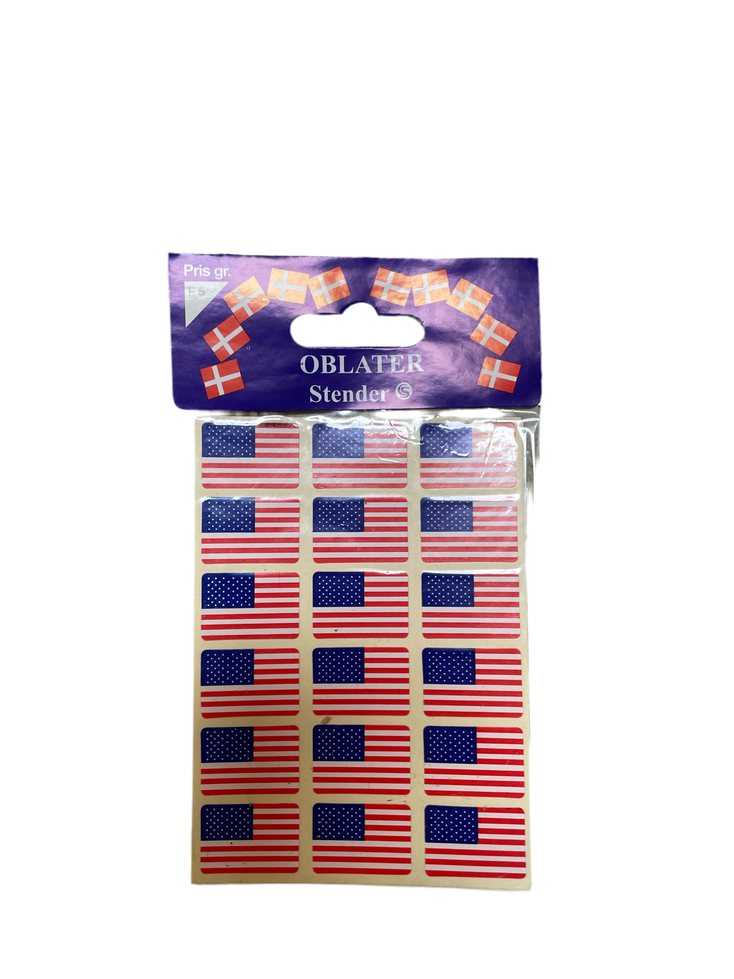 (2kr) Flag USA oblater
