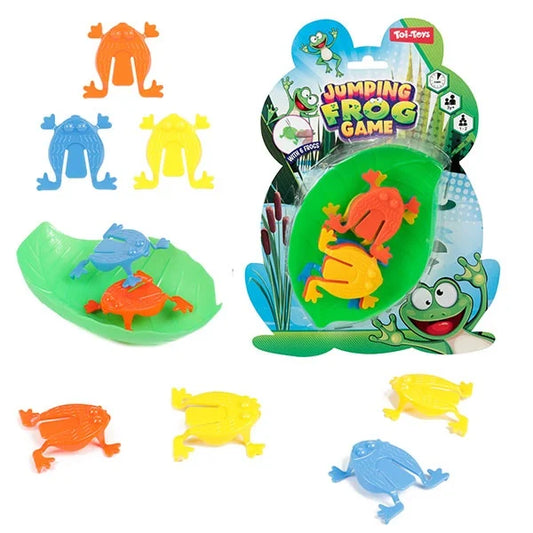 (9,6kr) Jumping frogs spil