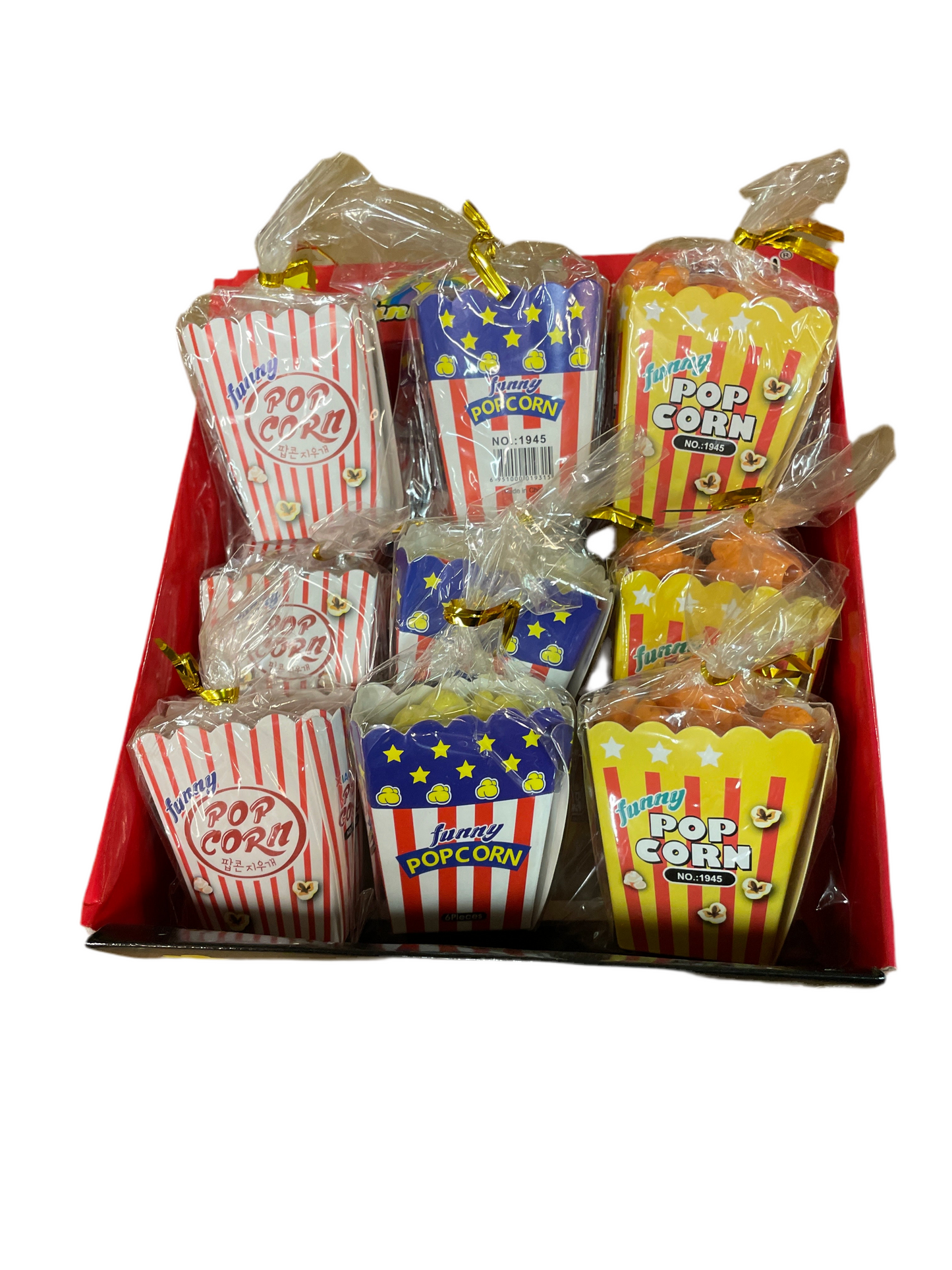 (4kr) Popcorn viskelædere