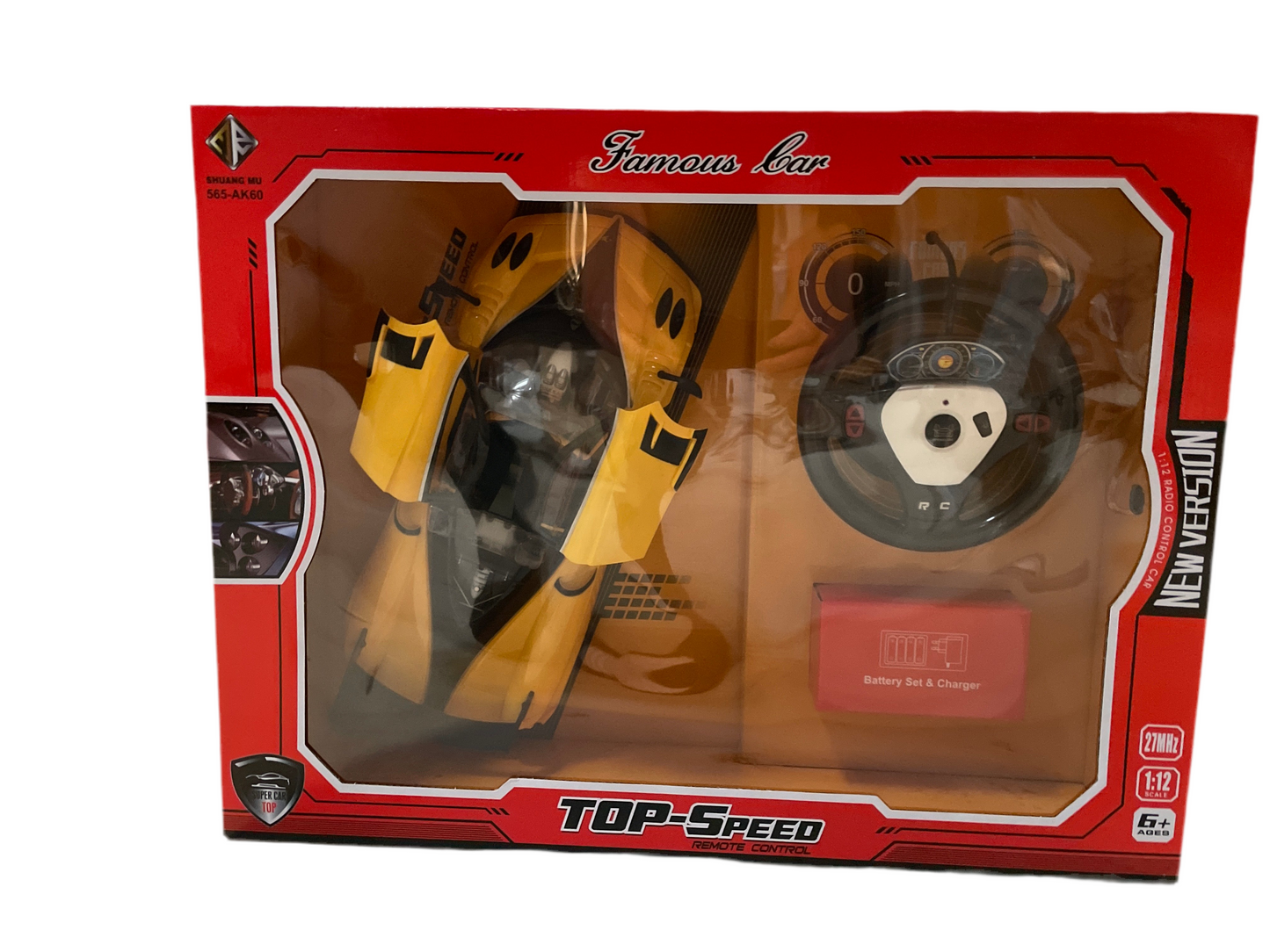 (300kr) (FØR 390kr) Fjernstyret racerbil