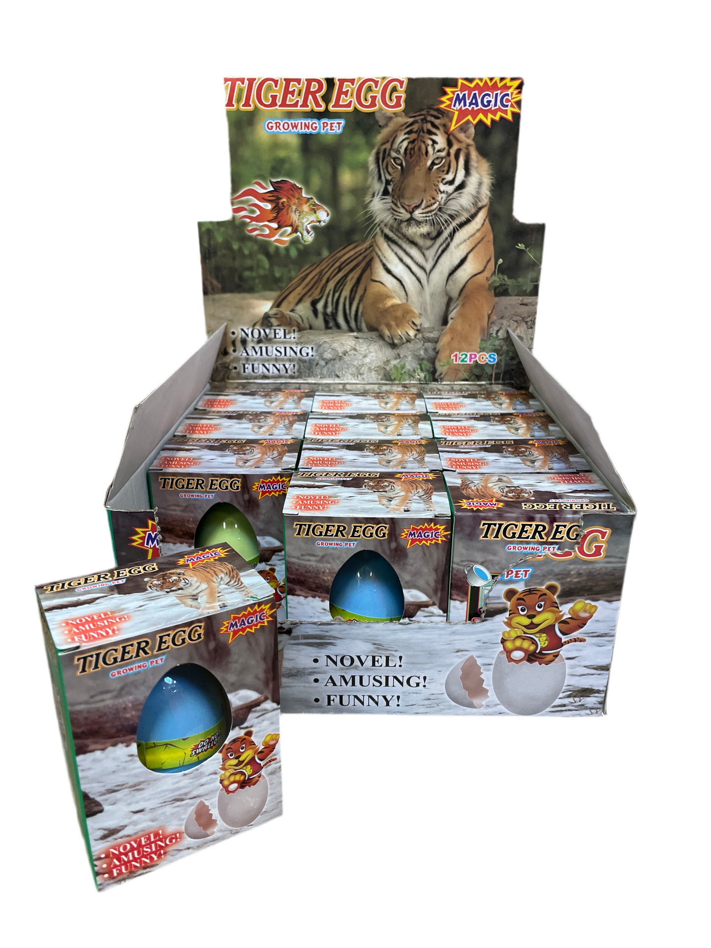 (7,2kr) Growing egg TIGER