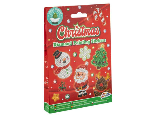 (14,4kr) Diamond painting stickers 12stk