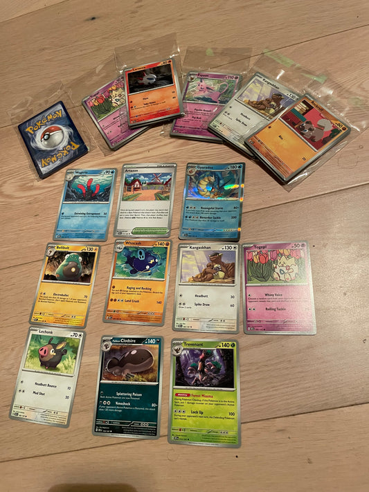 (6,6kr) Pokémon kort 10-pak
