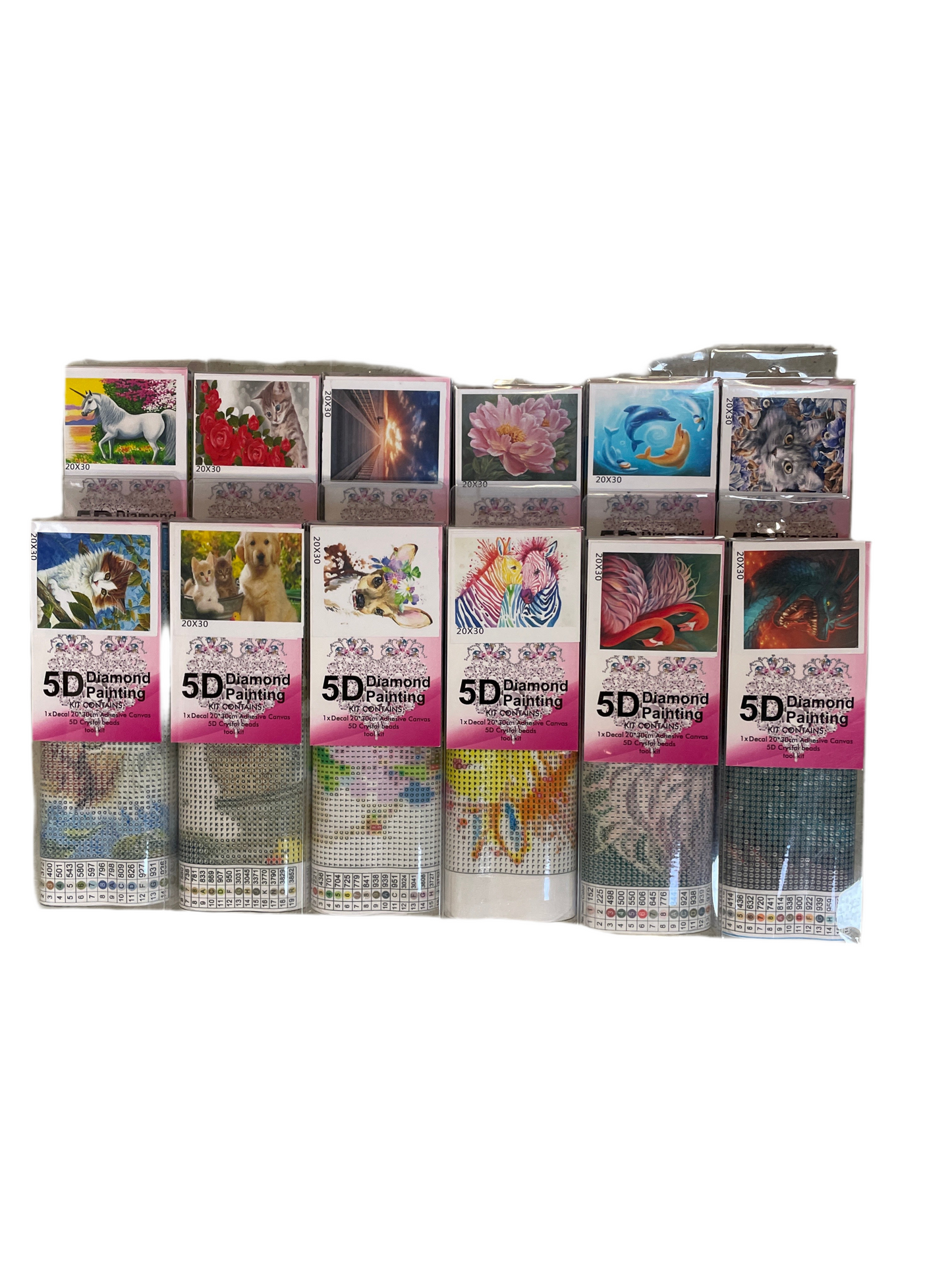 (18kr) Diamond Painting 20x30