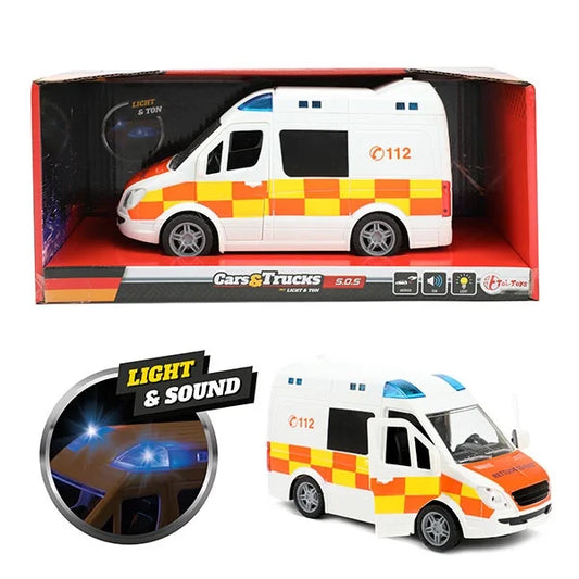 (32kr) Ambulance m/lyd og lys