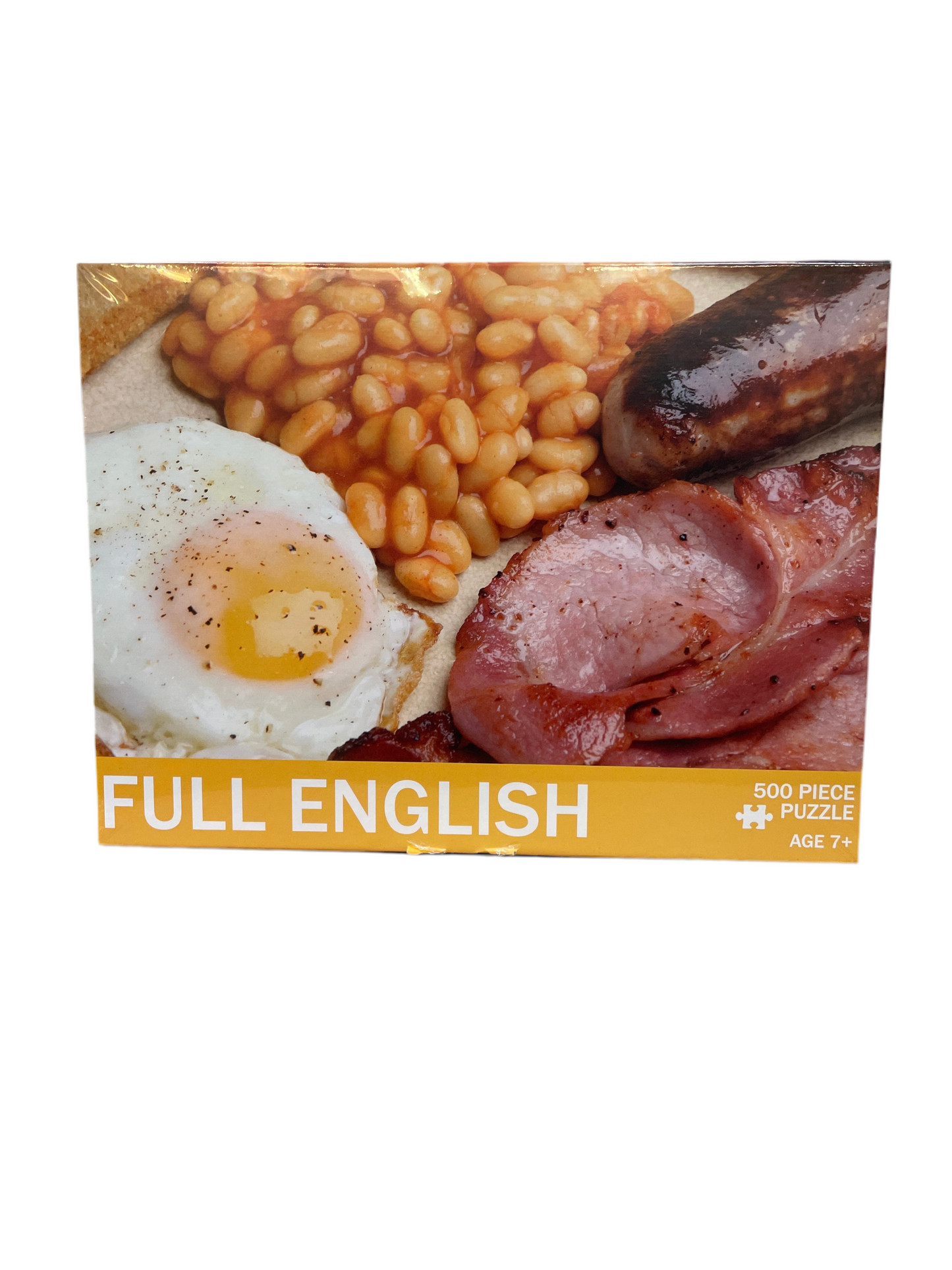 (14,4kr) Puslespil 500 brikker "FULL ENGLISH"