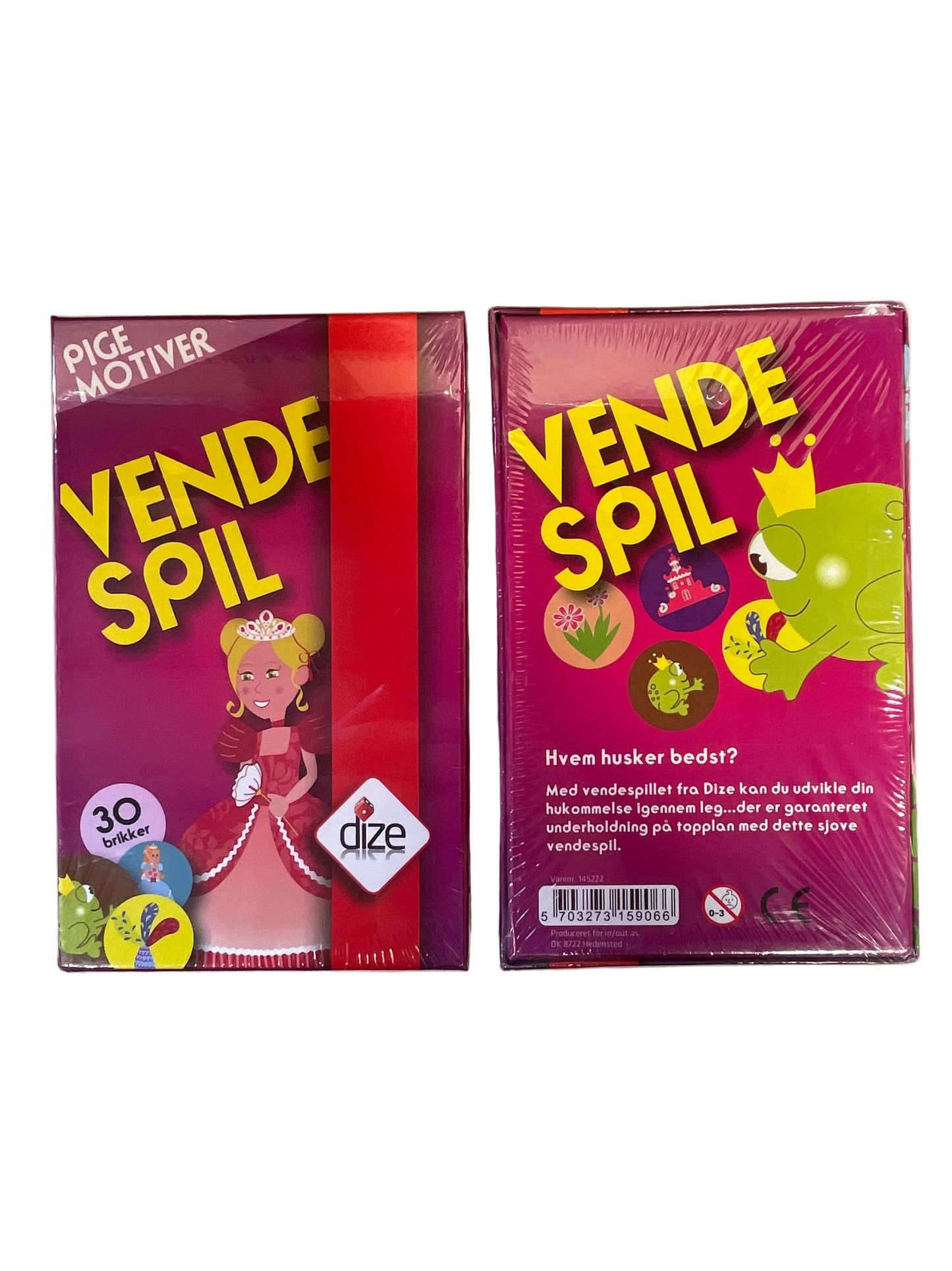 (6kr) Vendespil - pige