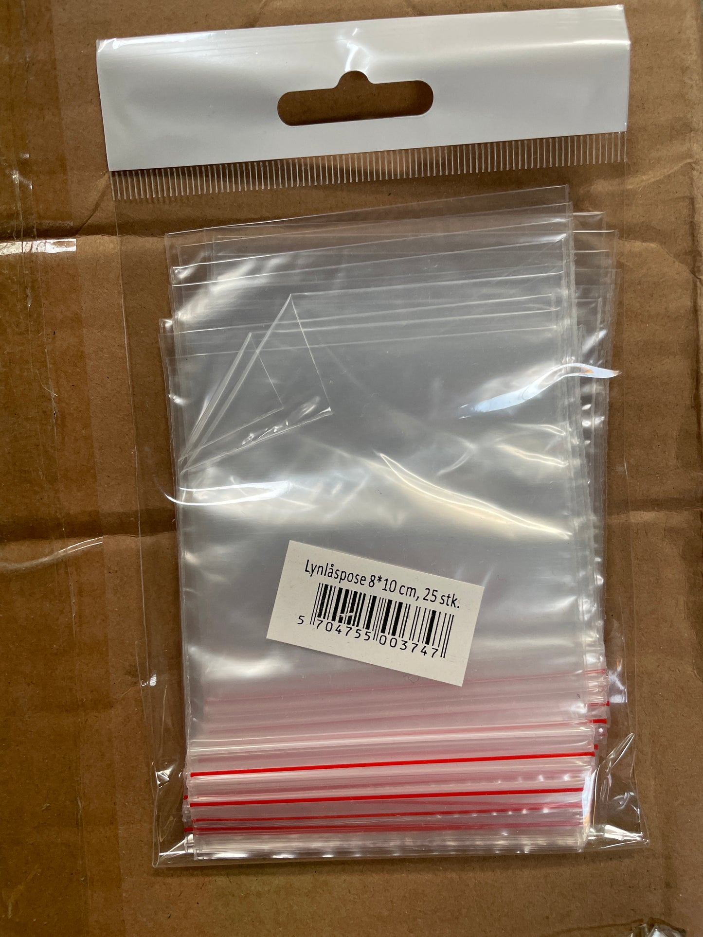 (3,6kr) Zip Lock poser 10*8