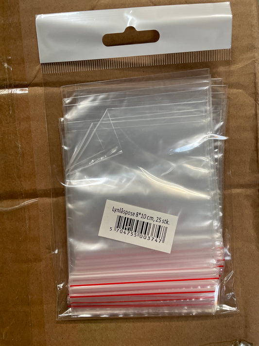 (3,6kr) Zip Lock poser 10*8