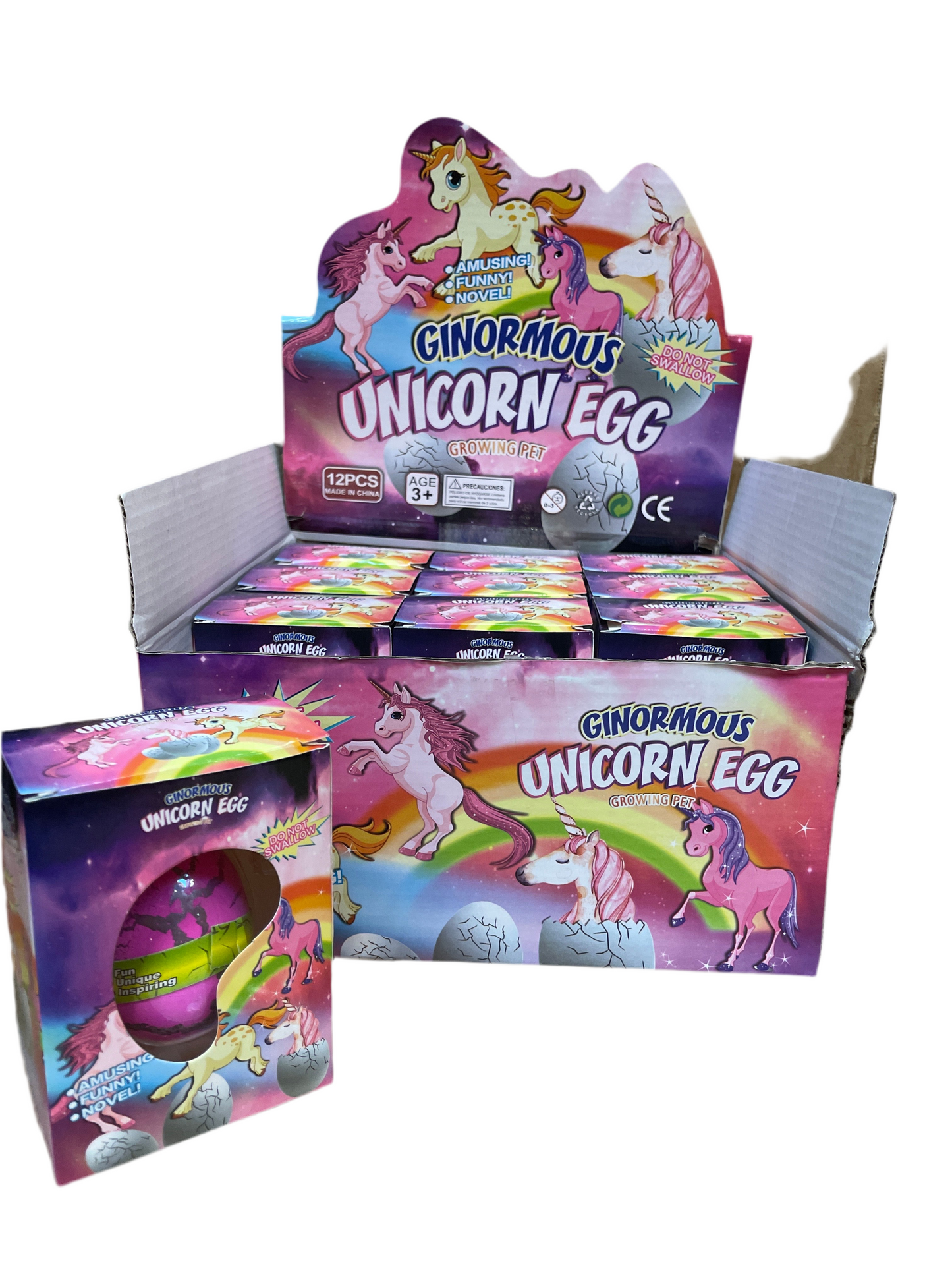 (7,2kr) Growing egg UNICORN