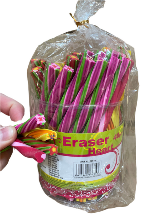 (1kr) Viskelæder STANG PIGE