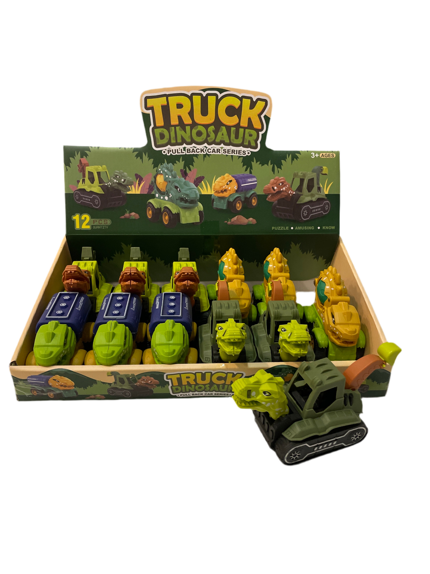 (8kr) Dinotruck m/pull back