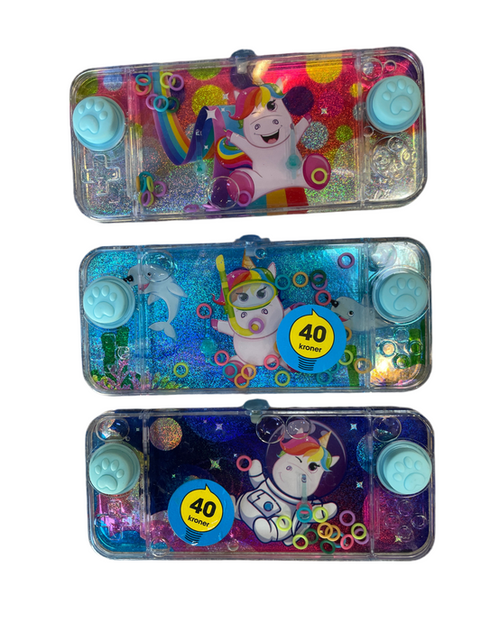 (6kr) (FØR 10kr) Unicorn metallic Vandspil