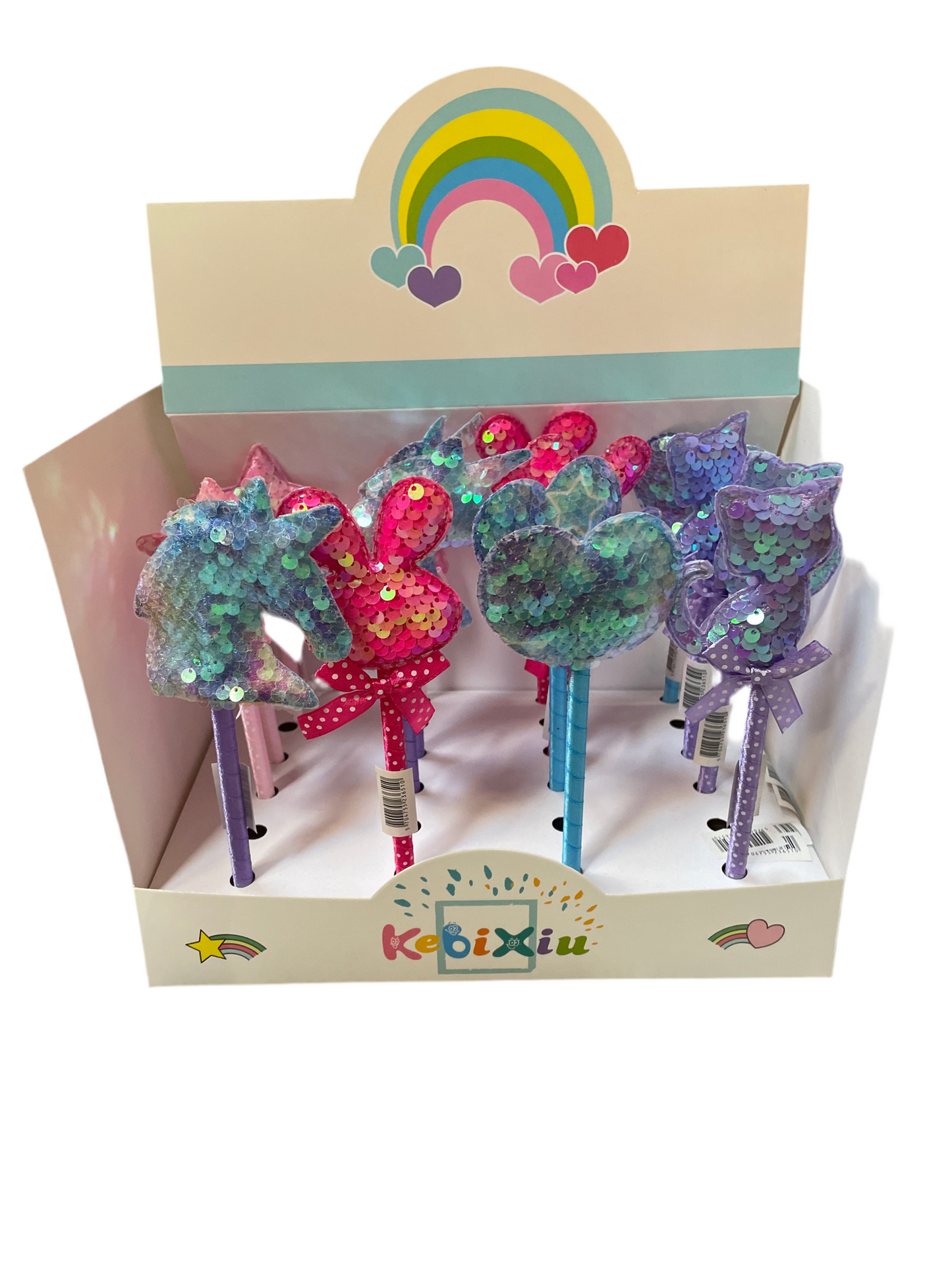 (6kr) Pen m/palliet-topper