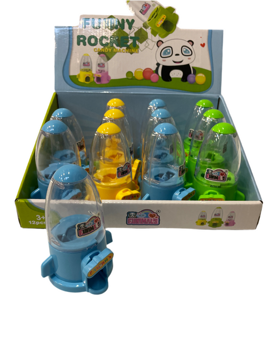 (8kr) Funny rocket Candy machine