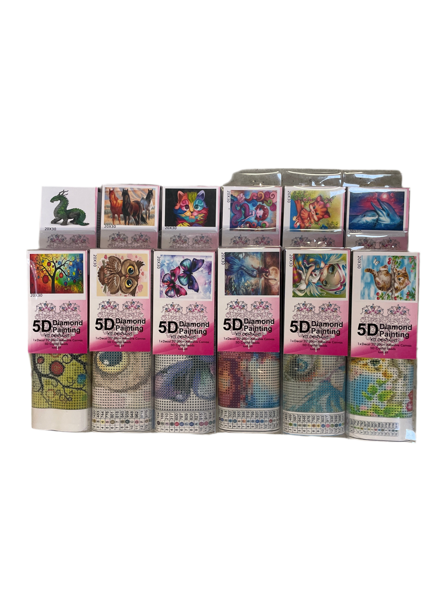 (18kr) Diamond Painting 20x30