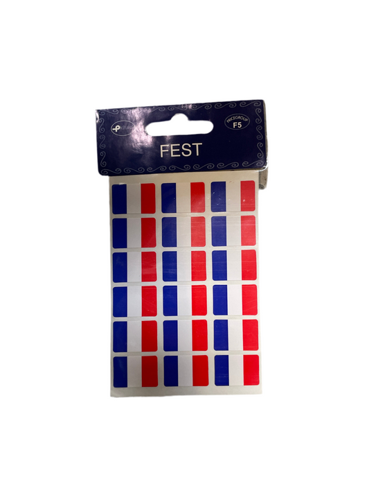 (2kr) Flag Frankrig oblater