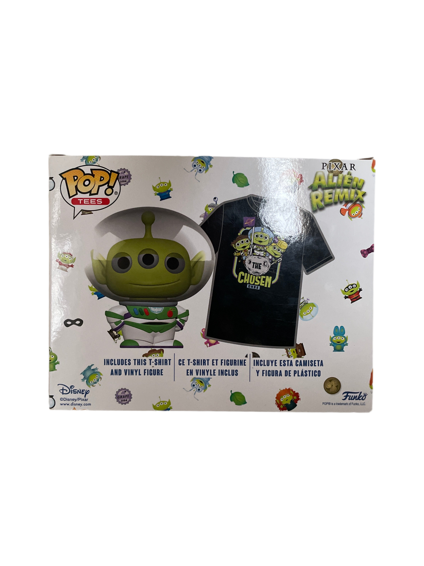 (120kr) Alien Remix T-shirt + POP