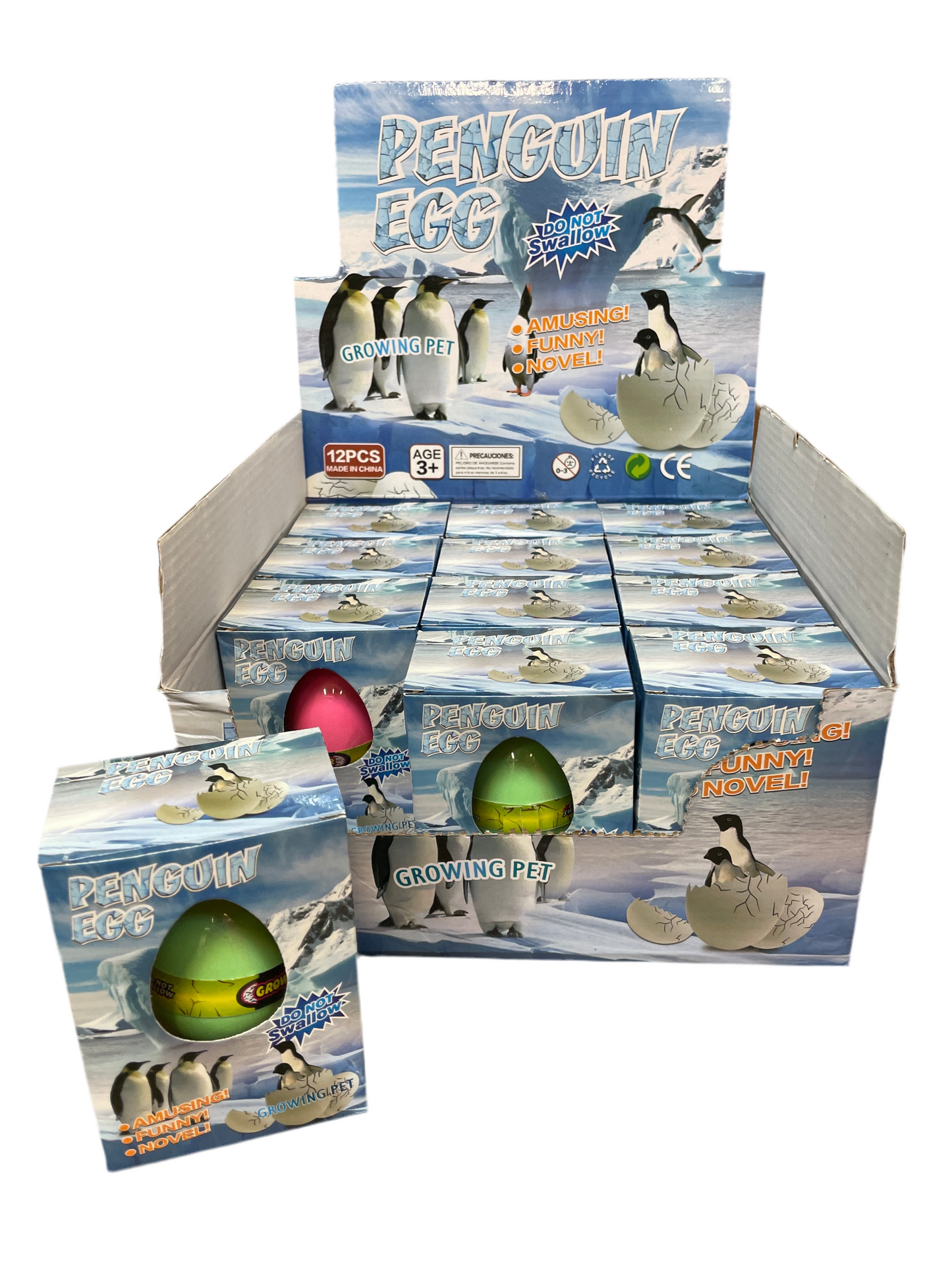 (7,2kr) Growing egg PINGVIN