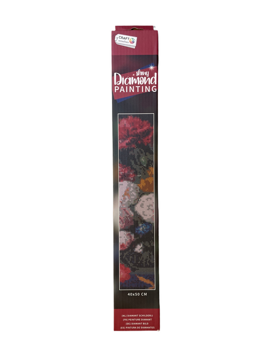 (36kr) Diamond Painting Blomster 40x50