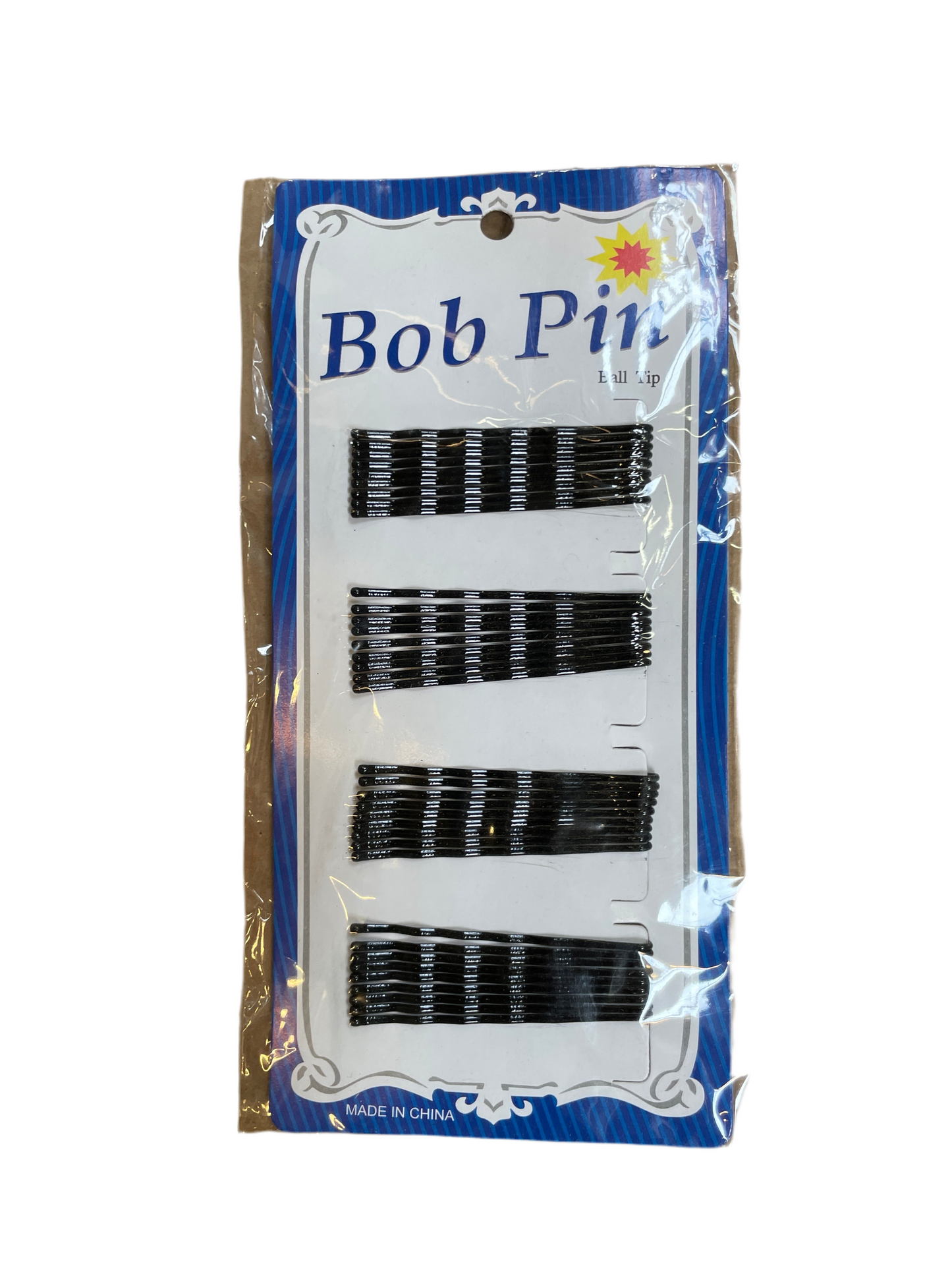 (1kr) Pakke m/36 hårnåle